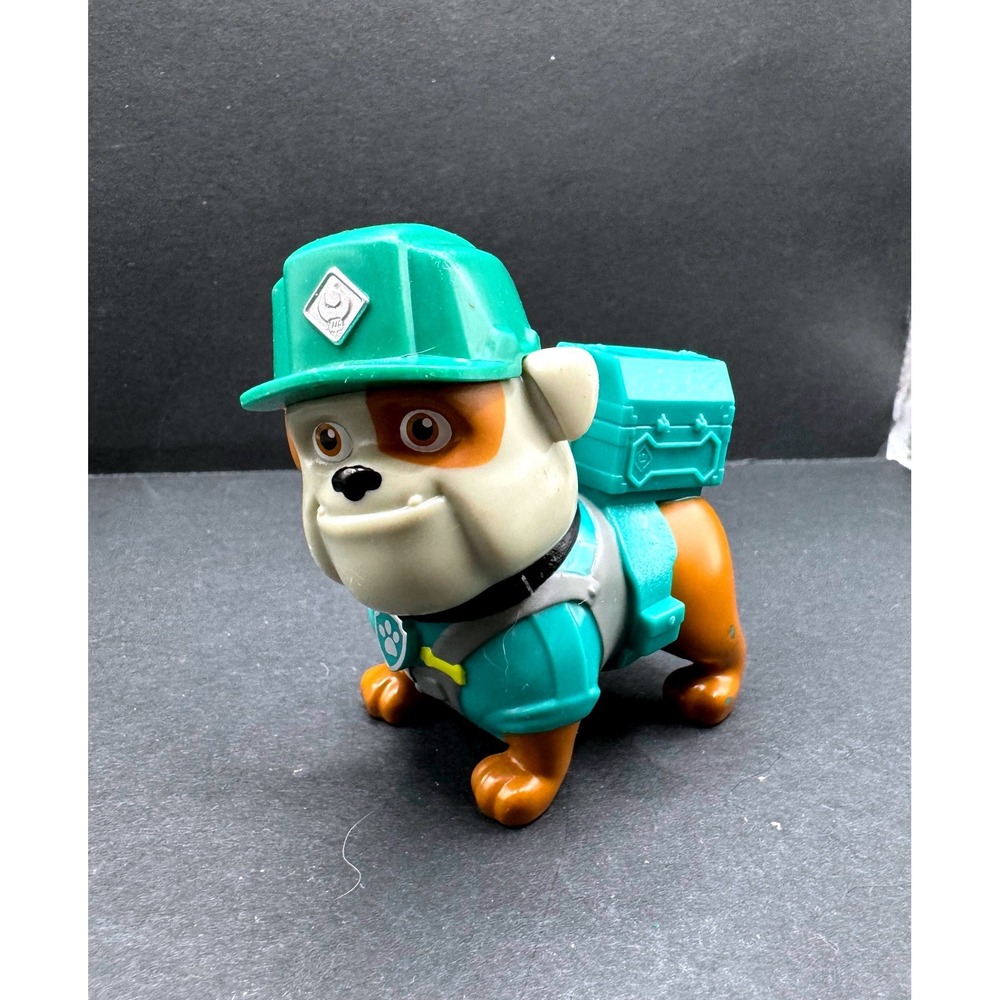 Spin Master Paw Patrol Rubble Jungle Rescue Action Figure Teal